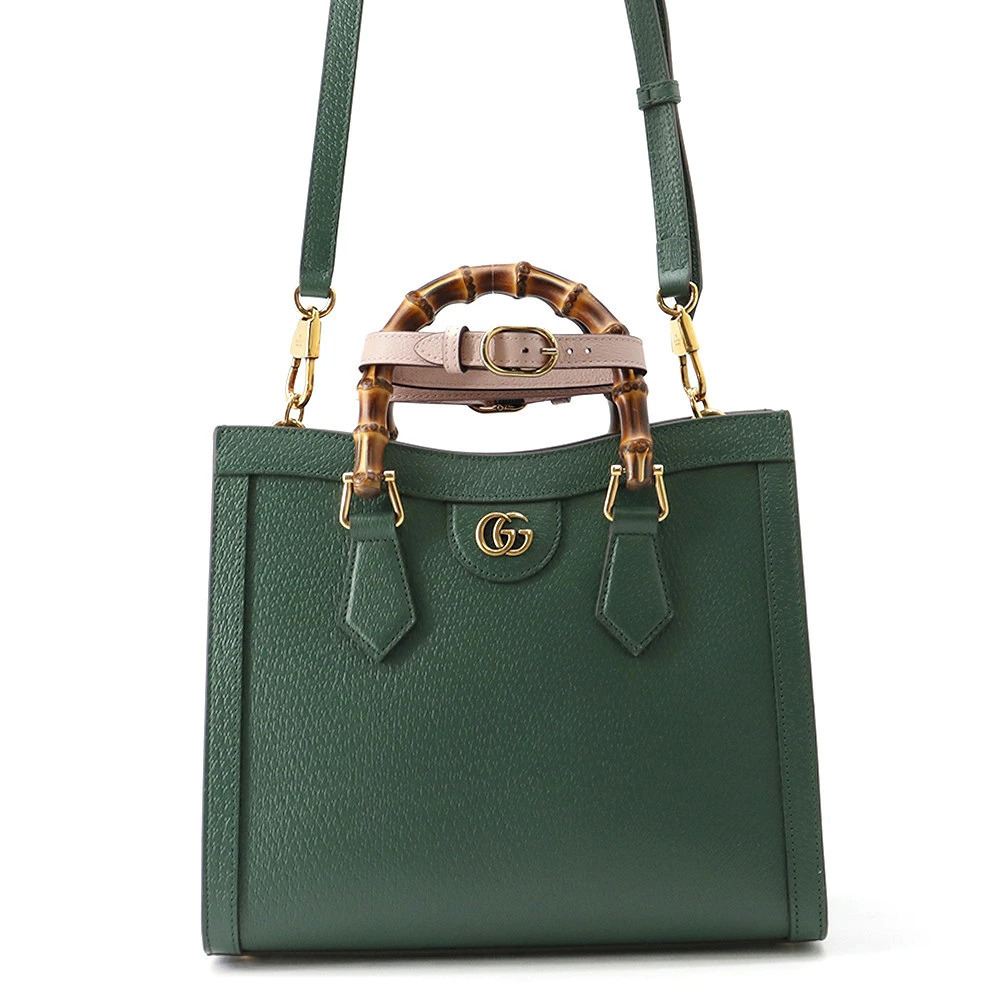 Gucci Diana Bamboo Leather Handbag